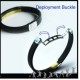 Biolife stainless steel fashion cuff bracelet